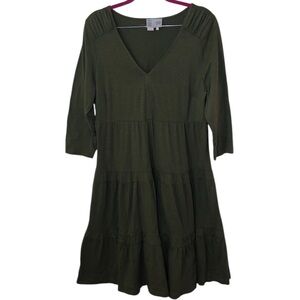 Anthropologie Saturday Sunday Nellie Tiered Dress size M